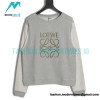  Loewe - Classic Big Logo Embroidered Round Neck Hoodie