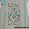  Loewe - Classic Big Logo Embroidered Round Neck Hoodie