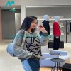 Loewe - 22FW Color Contrast Dotted Jacquard Crew-neck Sweater