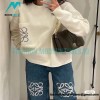 Loewe - 22FW Pocket Four-leaf Clover Jacquard Crew-neck Sweater
