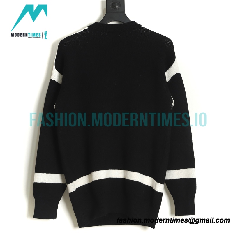 Loewe - 22FW Ribbon Embroidered Crew-neck Sweater