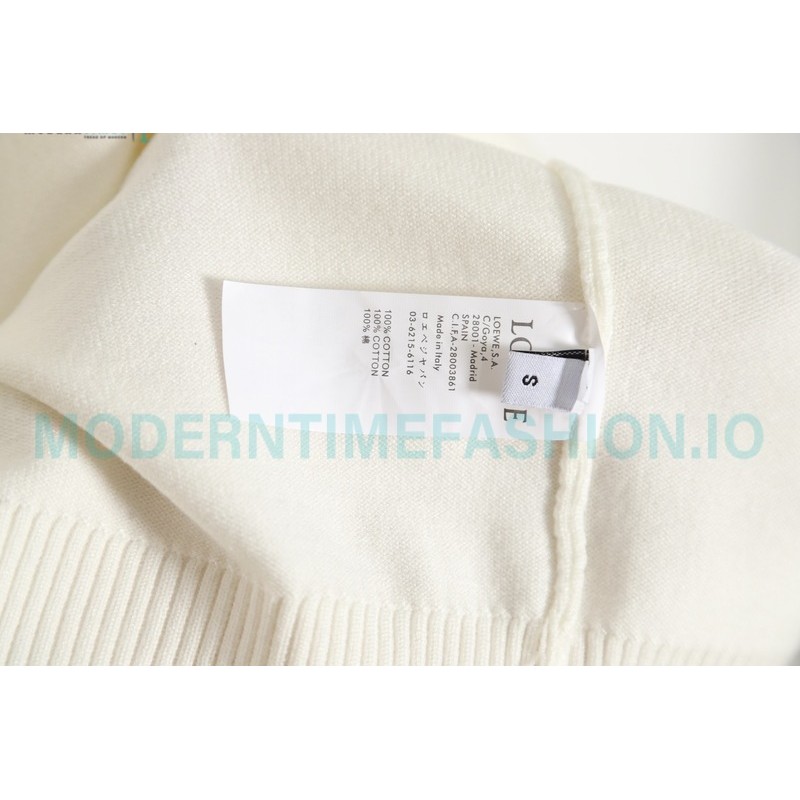 Loewe - 23ss New Front Anagram Crewneck Sweater