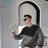 Loewe - 23FW Irregular Patchwork Crewneck Sweater