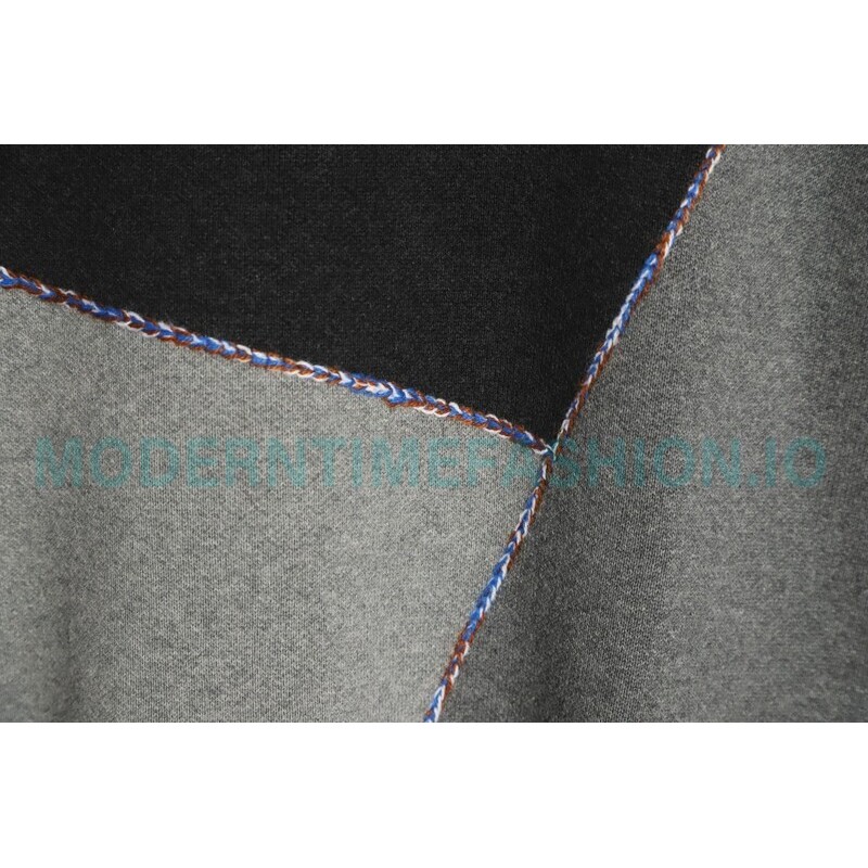Loewe - 23FW Irregular Patchwork Crewneck Sweater