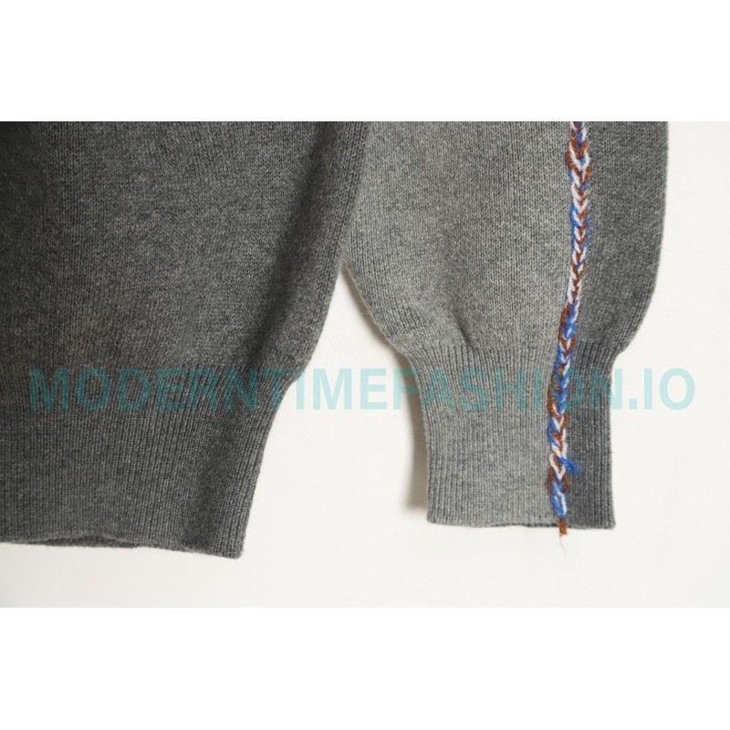 Loewe - 23FW Irregular Patchwork Crewneck Sweater