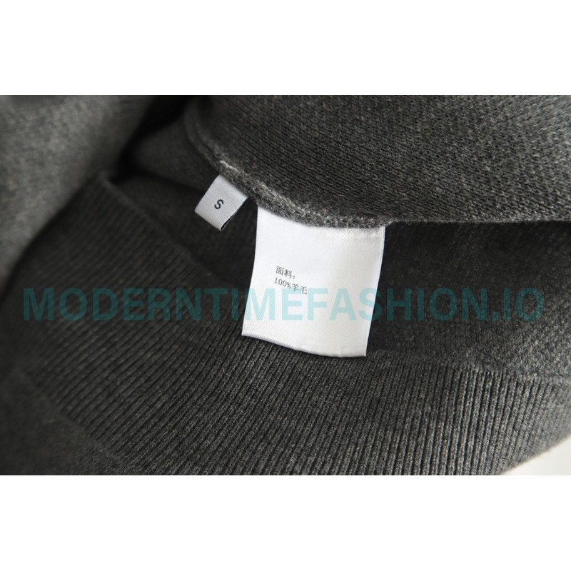 Loewe - 23FW Irregular Patchwork Crewneck Sweater