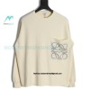 Loewe - 23FW Knitted Sweater With Jacquard Pocket