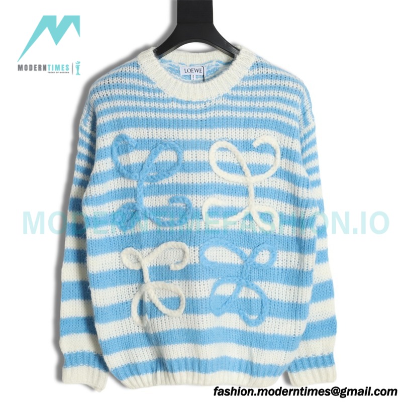 Loewe - 23FW Inlaid Striped Sweater
