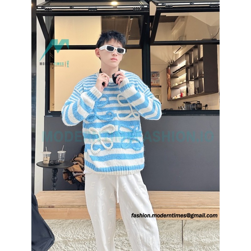 Loewe - 23FW Inlaid Striped Sweater