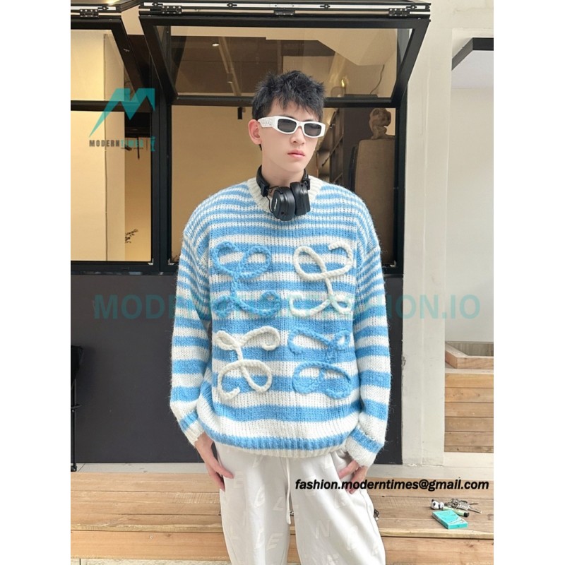 Loewe - 23FW Inlaid Striped Sweater