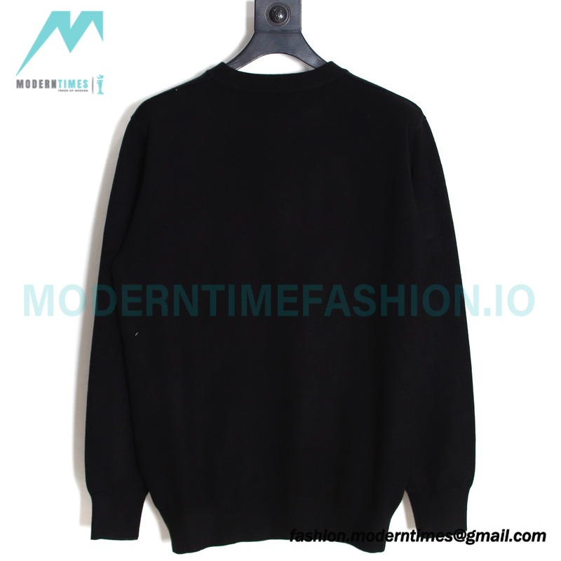 Loewe - 23FW Embroidered Logo Crewneck Sweater