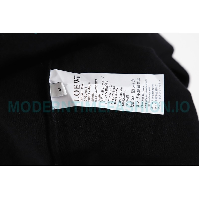 Loewe - 23FW Embroidered Logo Crewneck Sweater