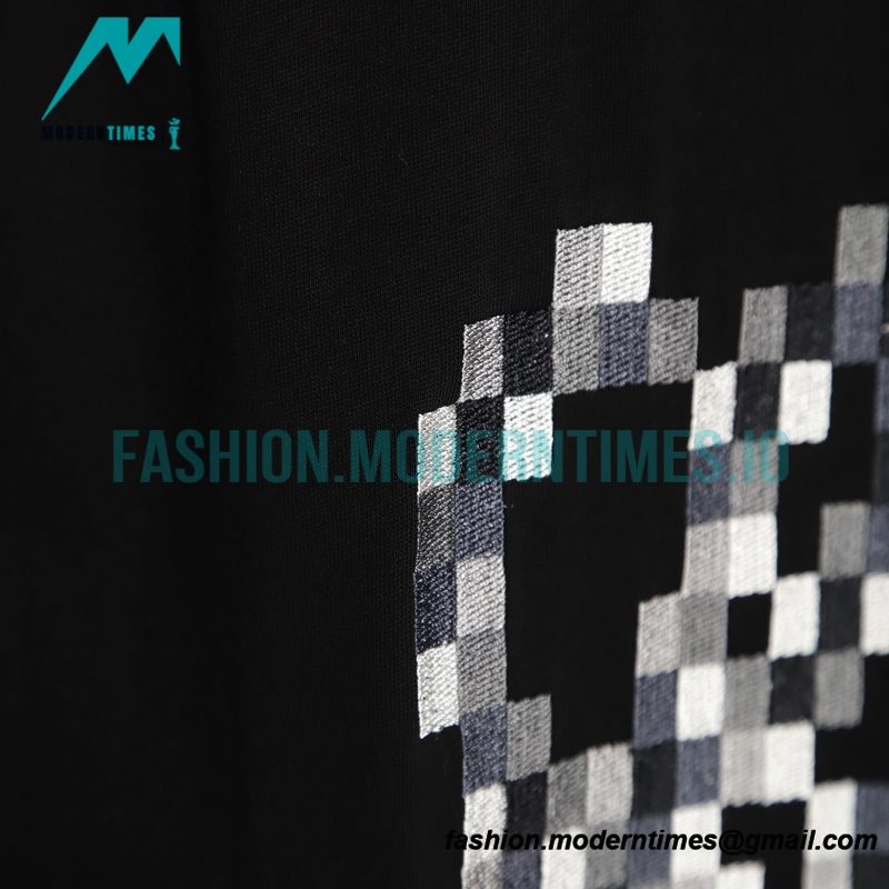 Loewe - Mosaic Four-leaf Clover Embroidery Short Sleeve