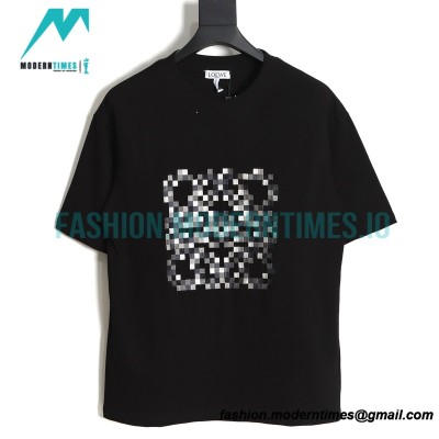Loewe - Mosaic Four-leaf Clover Embroidery Short Sleeve