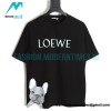 Loewe - Cartoon Dog Head Letter Short Sleeve