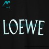 Loewe - Cartoon Dog Head Letter Short Sleeve