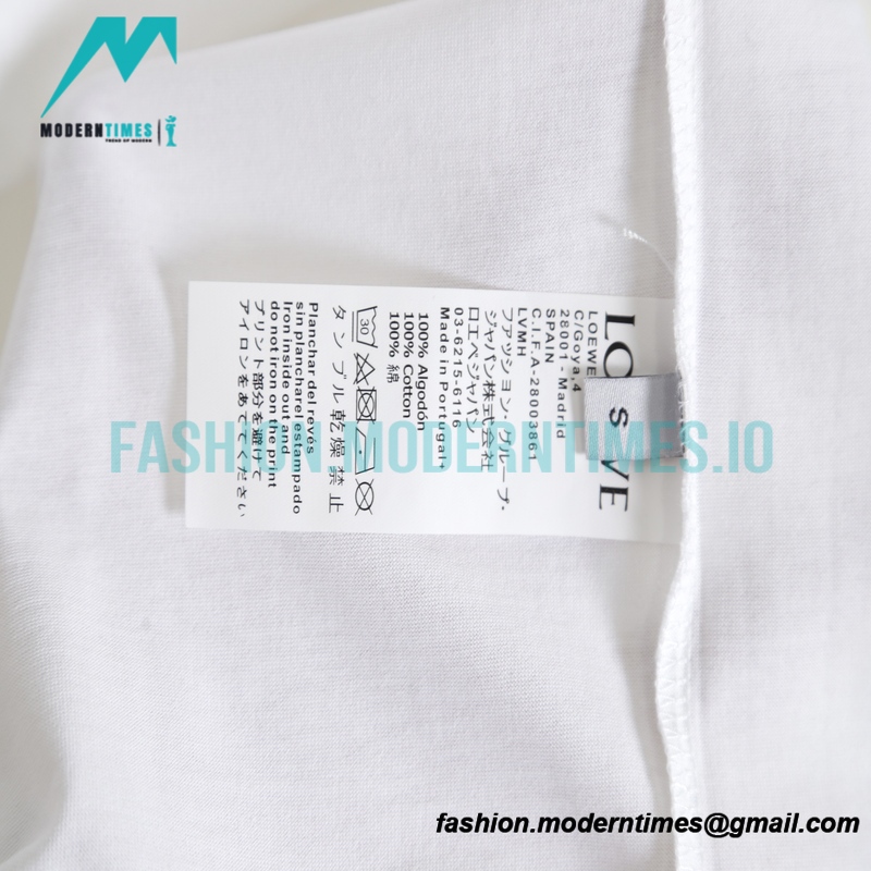 Loewe - Classic Embroidery Logo Short Sleeve