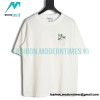 Loewe - 23ss Simple Color Contrast Logo Embroidery Short-sleeved T-shirt