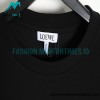 Loewe - 23ss Simple Color Contrast Logo Embroidery Short-sleeved T-shirt