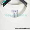 Loewe - 23ss Simple Color Contrast Logo Embroidery Short-sleeved T-shirt