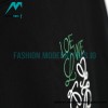 Loewe - 23ss Simple Color Contrast Logo Embroidery Short-sleeved T-shirt