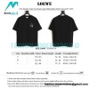 Loewe - 23ss Simple Color Contrast Logo Embroidery Short-sleeved T-shirt
