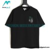 Loewe - 23ss Simple Color Contrast Logo Embroidery Short-sleeved T-shirt