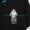  Loewe - Moving Castle 23ss Animal Cartoon Logo Embroidered Short Sleeve