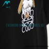  Loewe - Moving Castle 23ss Animal Cartoon Logo Embroidered Short Sleeve