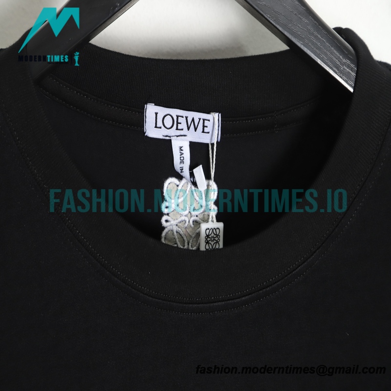 Loewe - Line Rabbit Embroidery Short Sleeve