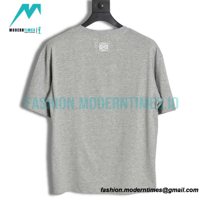 Loewe - Line Rabbit Embroidery Short Sleeve