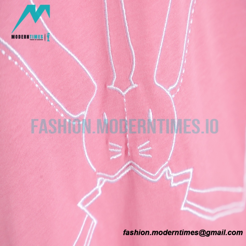 Loewe - Line Rabbit Embroidery Short Sleeve