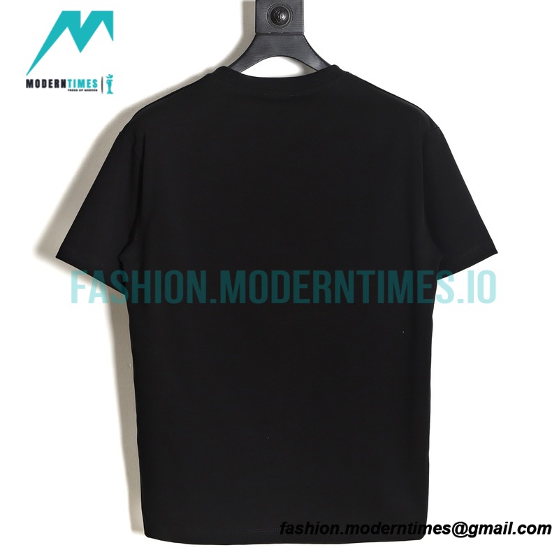 Loewe - Moving Castle 23ss Animal Cartoon Logo Embroidered Short Sleeve