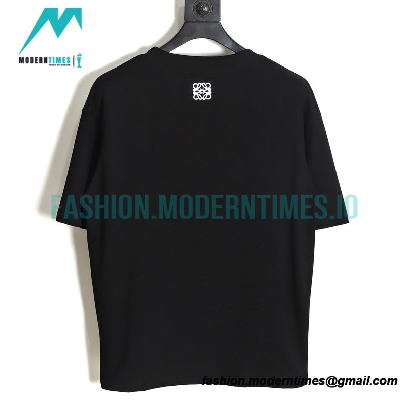 Loewe - Line Rabbit Embroidery Short Sleeve