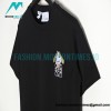  Loewe - Moving Castle 23ss Animal Cartoon Logo Embroidered Short Sleeve