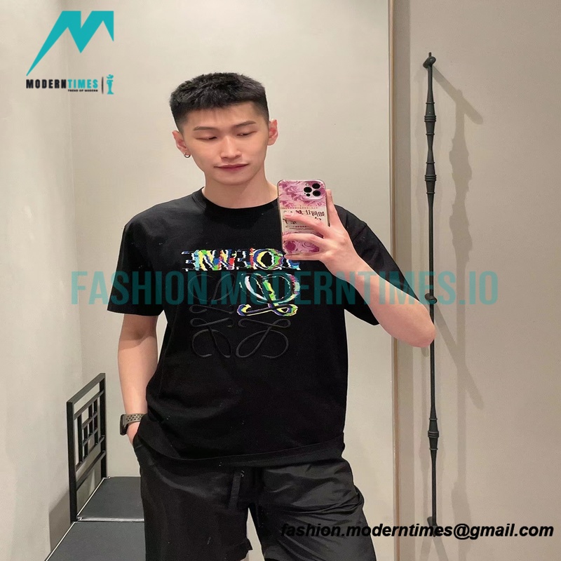 Loewe - 23SS Magic Mosaic Short Sleeve T-shirt