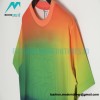 Loewe - 22SS Four-leaf Clover Embossed Rainbow Gradient Short-sleeved T-shirt