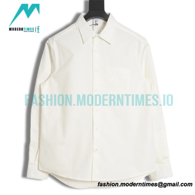 Loewe - Anagram High Frequency Embossed Pocket Shirt