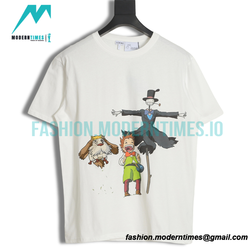 Loewe - 23SS Scarecrow Short Sleeve T-shirt