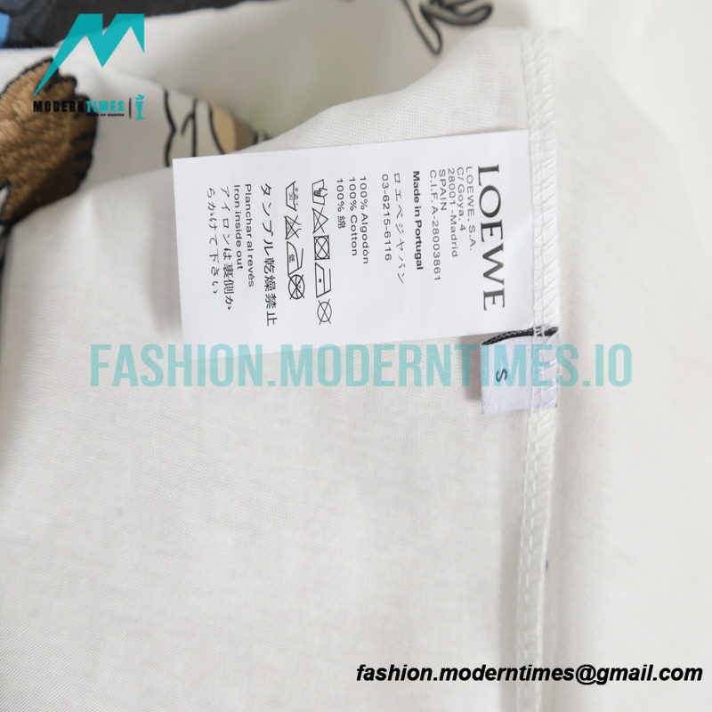 Loewe - 23SS Scarecrow Short Sleeve T-shirt