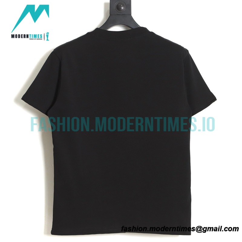 Loewe - Thick Thread Embroidery Logo Short SleeveF
