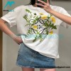 Loewe - 23SS Flower Short Sleeve T-shirt