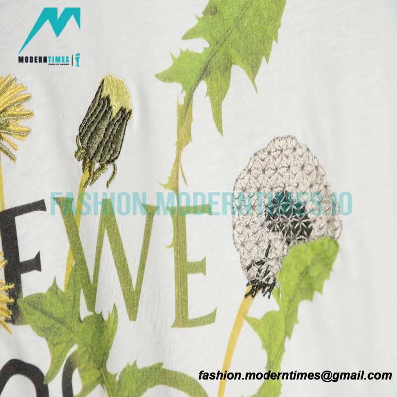 Loewe - 23SS Flower Short Sleeve T-shirt
