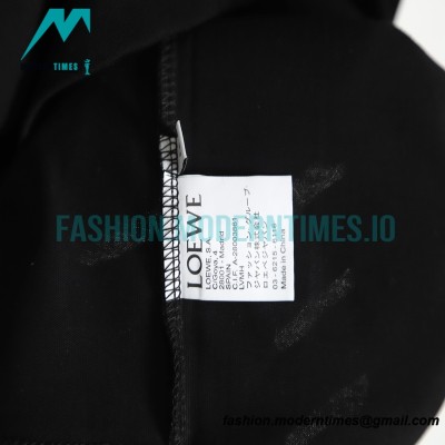 Loewe - 22ss Embroidered Logo Short Sleeve