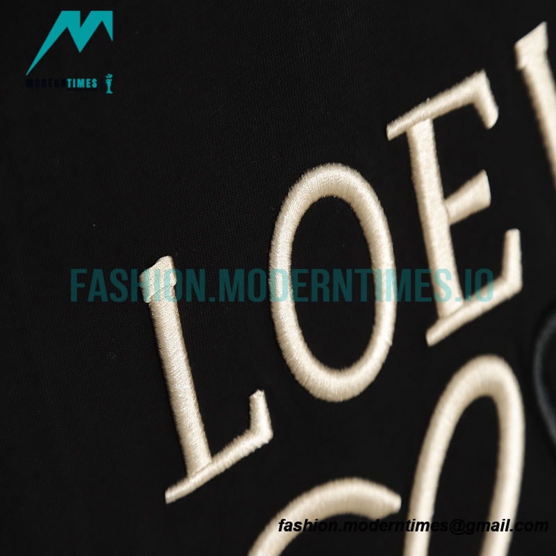 Loewe - 22ss Embroidered Logo Short Sleeve