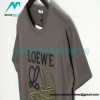 Loewe - 22ss Embroidered Logo Short Sleeve