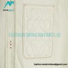 Loewe - 22FW Four-leaf Clover Pocket Long Shirt