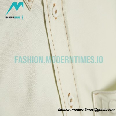 Loewe - 22FW Four-leaf Clover Pocket Long Shirt