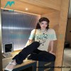 Loewe - 22SS Sketch Charcoal Briquettes Print Short Sleeve T-shirt