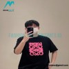 Loewe - 22SS Fluorescent Black Four-leaf Clover Short-sleeved T-shirt